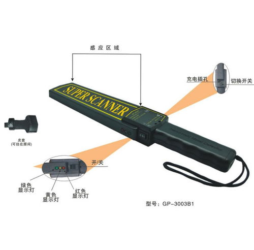 高效便携 GP 3003B1手持安检仪功能解析